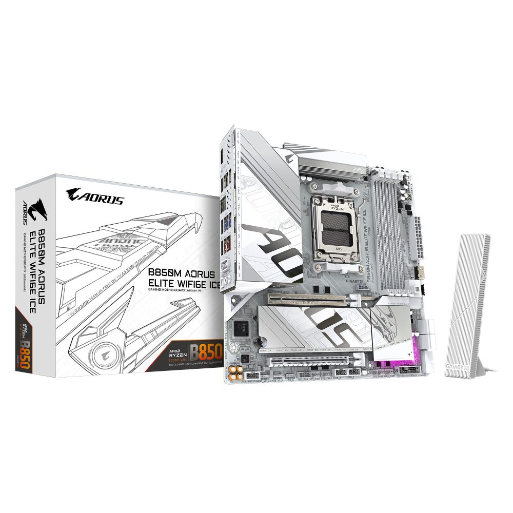 Gigabyte B850M A ELT WF6E ICE Motherboards