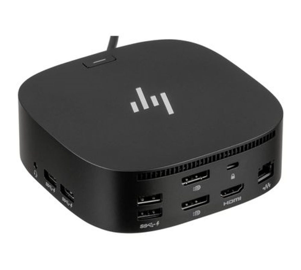 HP Dock G2 USB-C Universal Docking Station - 100W Power Delivery 3xDisplays or 2x4K 2xDP 1xHDMI 4xUSB-A 1xUSB-C RJ45 Audio Combo for HP Notebook PC Notebook Accessories