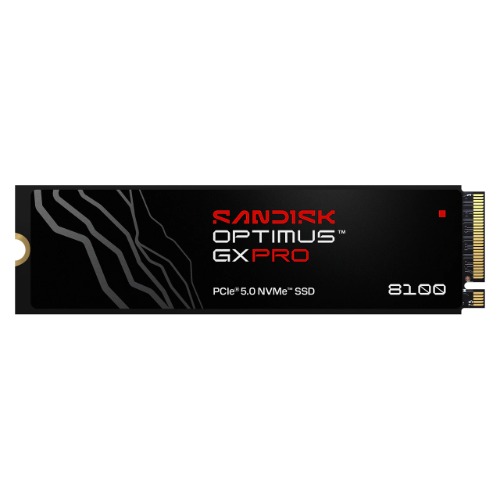 SanDisk Optimus GX PRO 8100 4TB NVMe M.2 2280 SSD with Heatsink Hard Disk Drives - SSD