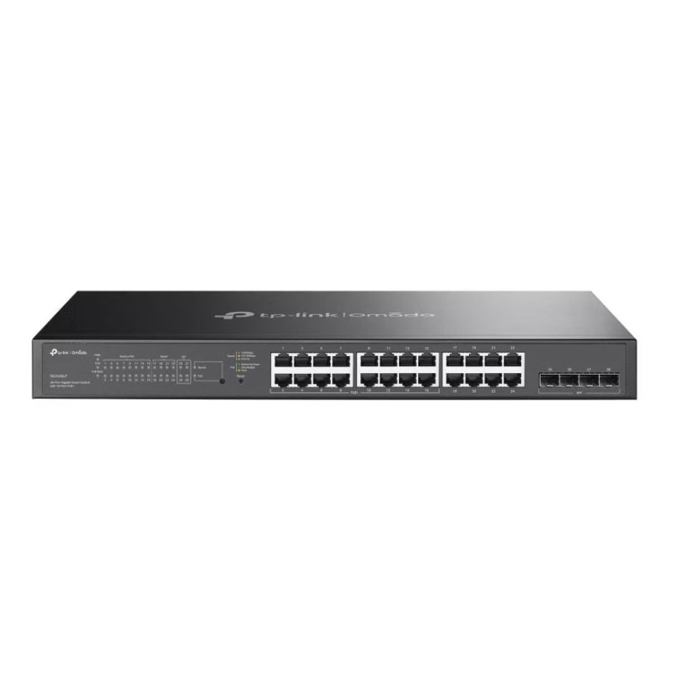 TP-Link SG2428LP Omada 28-Port Gigabit Smart Switch with 16-Port PoE+ Network - SMB