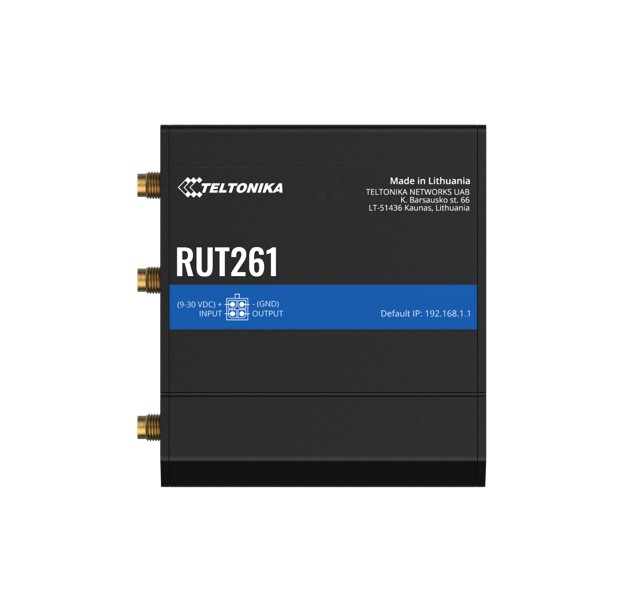 Teltonika RUT261 Industrial Cellular Cat 6 Router IoT / LTE
