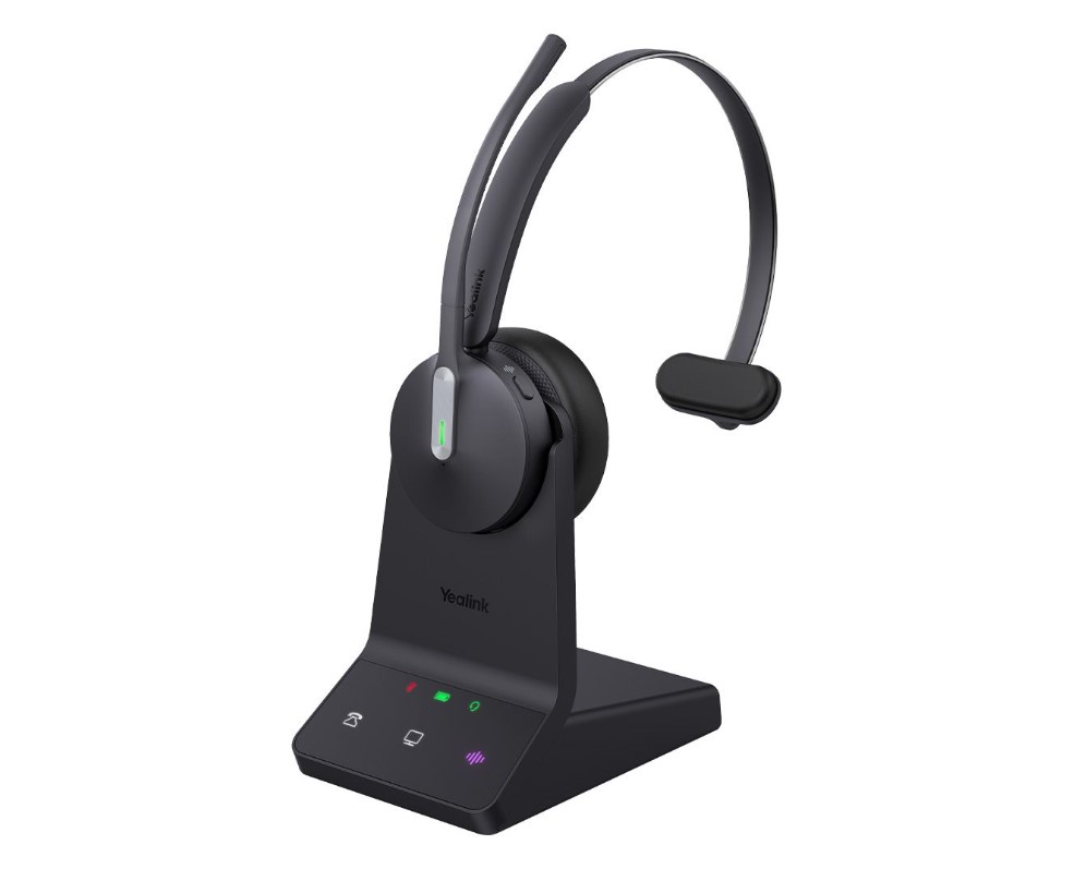 Yealink WH64 Mono Teams DECT Wireless Headset VOIP Headsets