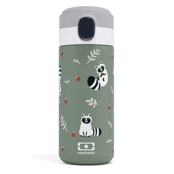 Monbento Mb Pop Insulated Bottle - Raccoon