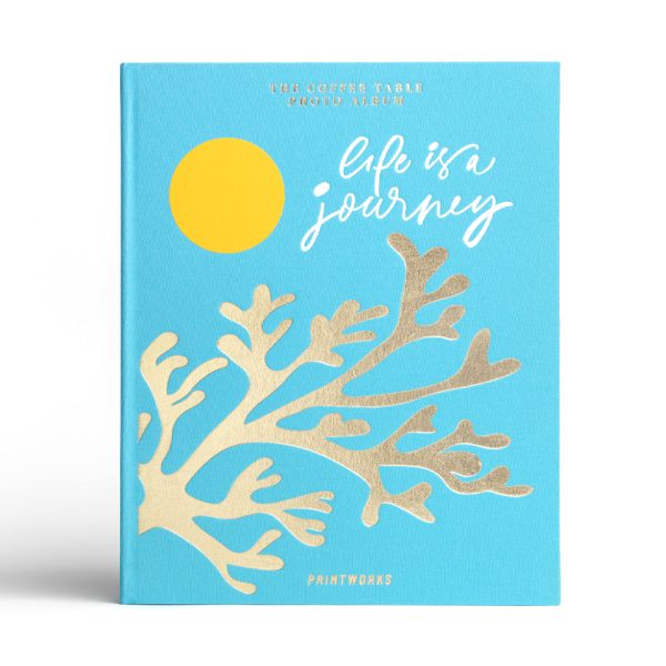 Printworks Photo Album-Life Is A Journey-Turquoise