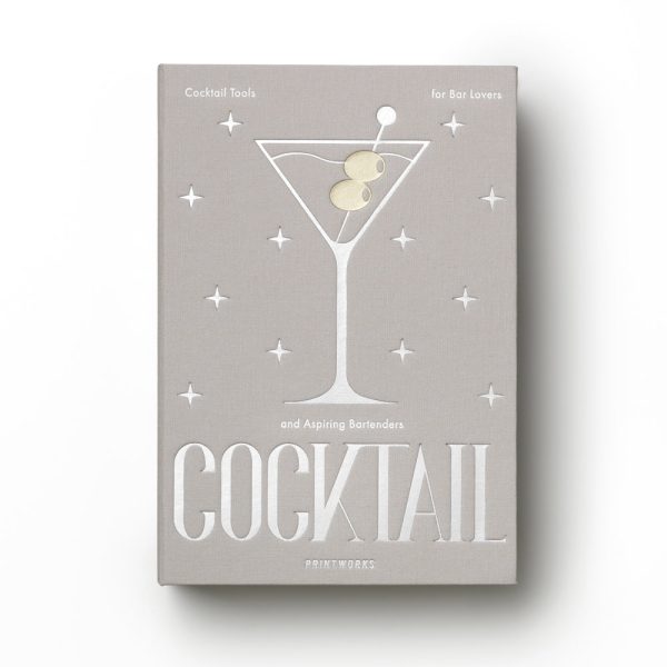 Printworks The Essentials Cocktail Tools-Grey