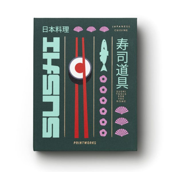 Printworks The Essentials Sushi Tools-Dark Green