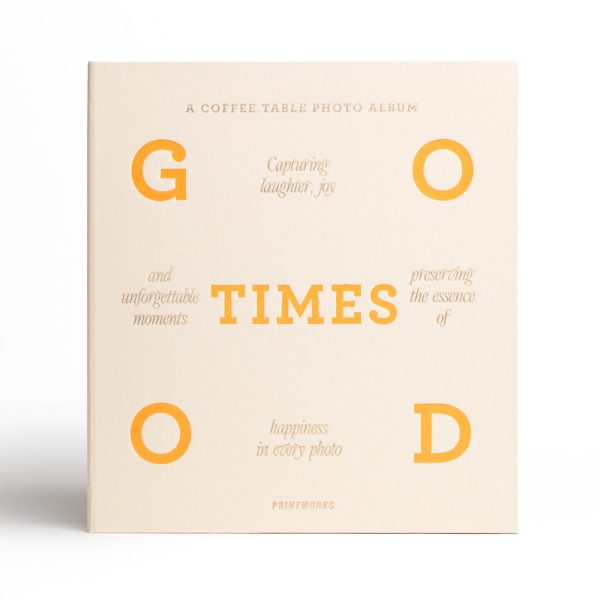 Printworks Photo Album-Good Times-Beige