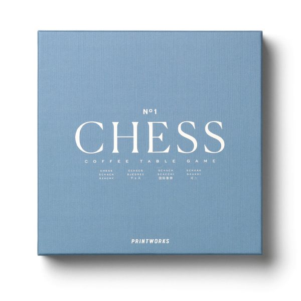Printworks Classic Chess-Dusty Blue