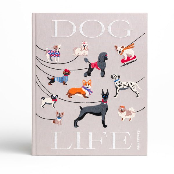 Printworks Embroidered Photo Album-Dogs