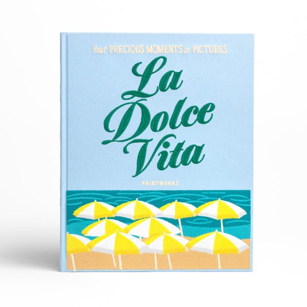 Printworks Embroidered Photo Album-Dolce Vita
