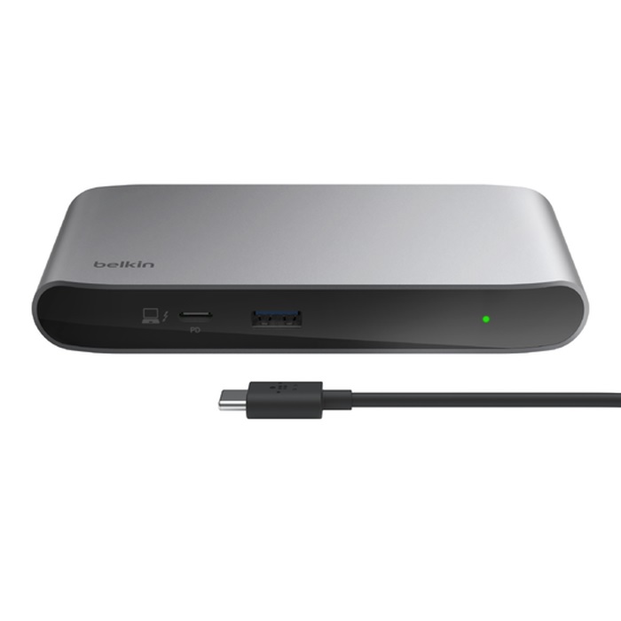 Belkin Connect Thunderbolt 4 (5-in-1) Core Hub + 150W PSU - Space Grey (INC013AUSGY) Notebook Accessories