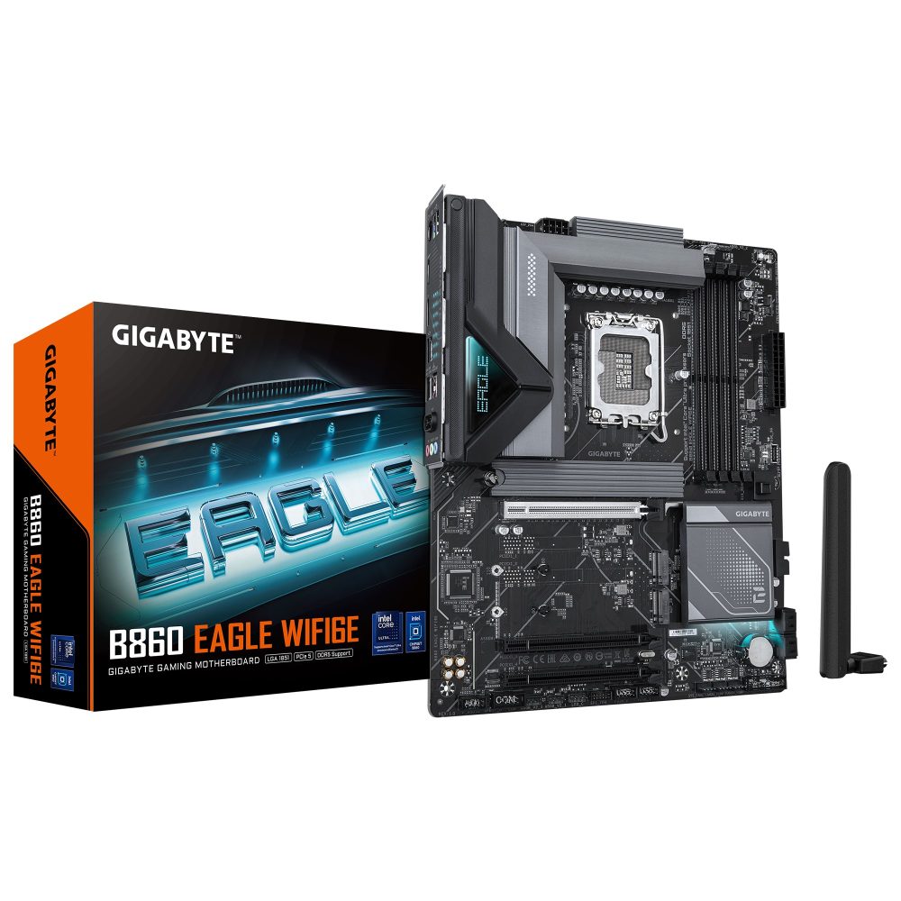 Gigabyte M/B B860 EAGLE WIFI6E 1.0 Motherboards