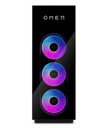 OMEN MAX 45L Gaming Desktop AMD Ryzen R9-9950 32GB DDR5 2TB SSD RTX 5090 Windows 11 Home WiFi7 2.5GbE USB-C HDMI 3xDP 1200W mATX 1yr Systems - NUC/SFF/AIO