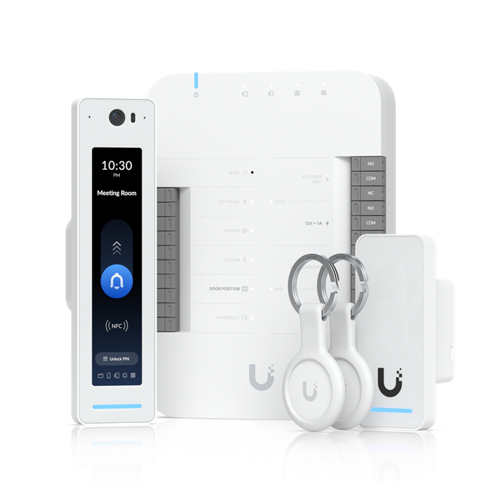 Ubiquiti UniFi Access Gen 2 Pro Starter Kit - Comprehensive UniFi Access Starter Kit - UniFi Dream Machine Pro required Network - UniFi