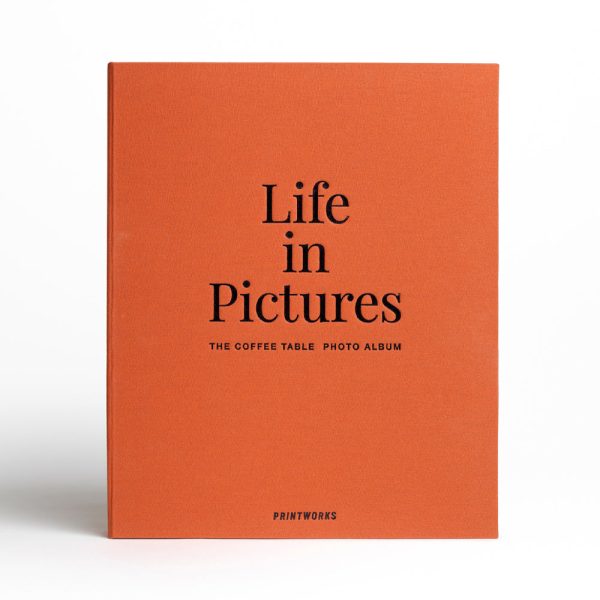 Printworks Photo Album - Life In Pictures, Orange