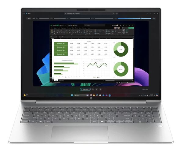 HP ProBook 4 G1i 16' WUXGA Intel Core 5-120U 16GB DDR5 512GB SSD Windows 11 PRO Intel Graphics Fingerprint Backlit 1YR OS 1.74kg Notebooks