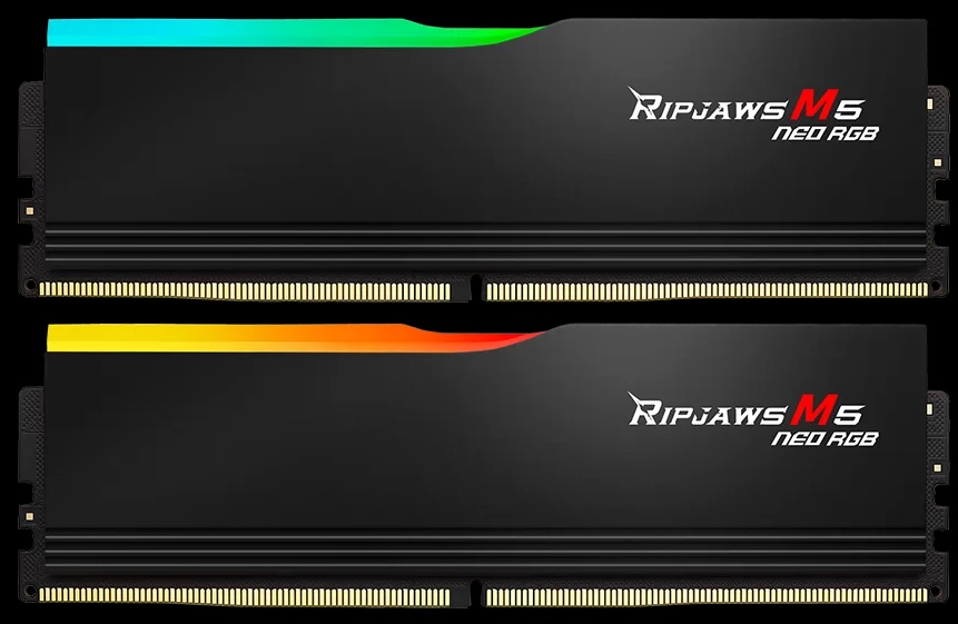 G.SKILL F5-6000J3636F16GX2-RM5NRK 32GB (2 x 16GB)/ DDR5 6000 MT/s/ Timings 36-36-36-96/ Voltage 1.35 V/ Ripjaws M5 Neo EXPO/XMP 3.0 Memory