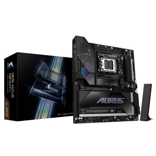 Gigabyte X870 AORUS ELITE WIFI7 AMD AM5 ATX Motherboard 4x DDR5~256GB Motherboards