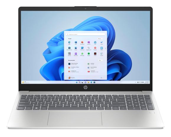 HP 15.6' FHD Intel i5-1334U 8GB 256GB SSD Windows 11 Home Intel® UHD Graphics Wi-Fi6 BT5.3 1 Year Wty Notebooks