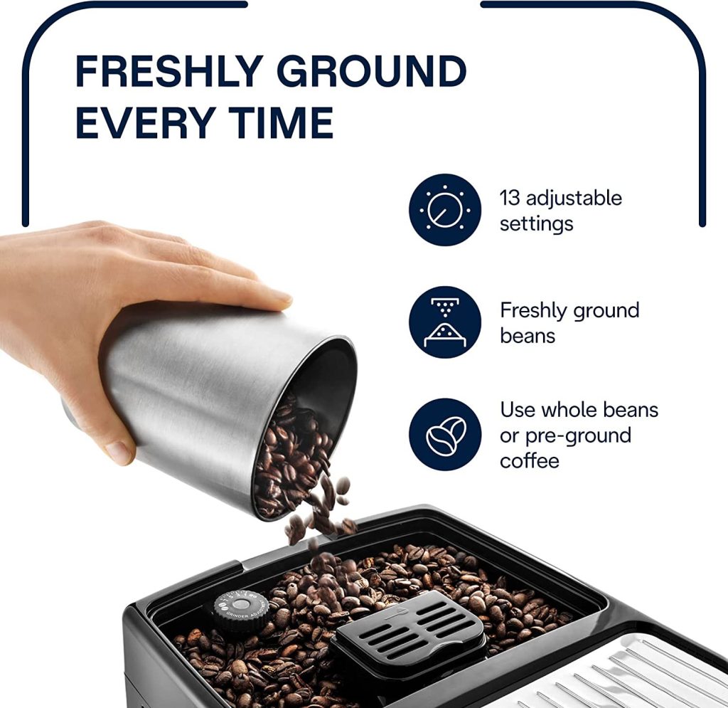 De'Longhi Magnifica, Automatic Coffee Machine ECAM22110SB