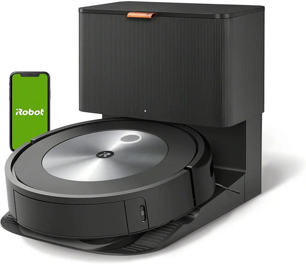 iRobot Roomba j7+ Self-Emptying Robot Vacuum – Identifies and avoids obstacles like pet waste and cords