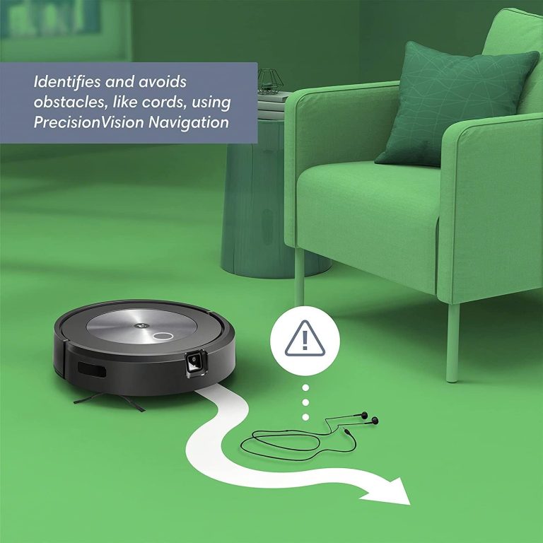 iRobot Roomba j7+ SelfEmptying Robot Vacuum Identifies and avoids