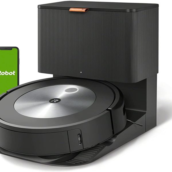iRobot Roomba j7+ Self-Emptying Robot Vacuum – Identifies and avoids obstacles like pet waste and cords